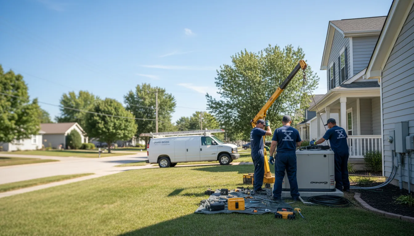 Generator Installation in Edna, TX near me